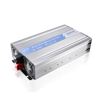 China Solar Power System CE ROHS Certificate 2000w Solar Inverter Off Grid Pure Sine Wave Inverter 12v 24v 48v 2000w Inverters and Converters for sale