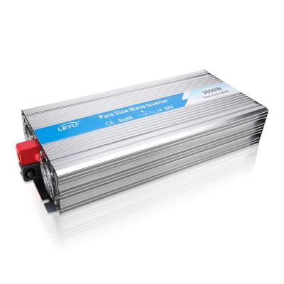 China 3000W Power Inverter Pure Sine Wave Inverter 12v 24v DC To AC 1110v 220v Solar Inverter 90% effieincey 396*180*128mm for sale