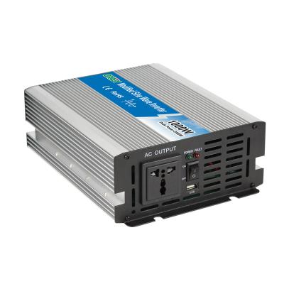 China Solar power system OPIM-1000-2 home modified 1000 watt dc sine wave power inverter to ac 12v 220v solar inverter for sale