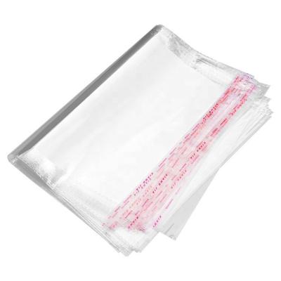 China Wholesale OPP Moisture Proof Self Adhesive Bags Clear Clear Cellophane Plastic Jewelry Pouch With Self Adhesive for sale