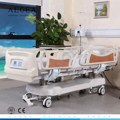 China Ag-BR002B Ce ISO regelbare CPR 7 het ziekenhuis elektrisch bed van de functieicu ruimte Te koop