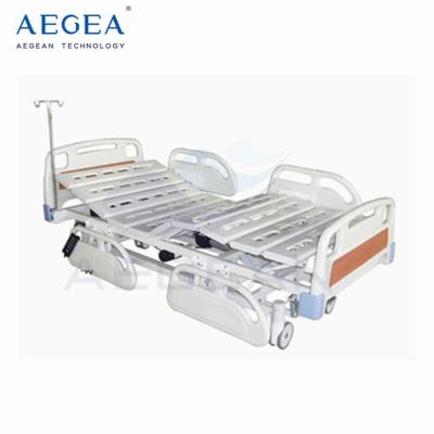 China AG-BM101 electronic 5-Function medicare hospital beds with cross brakes for sale