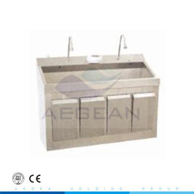 China AG-WAS008 CE ISO operating room used stainless steel hand wash basin sink for sale