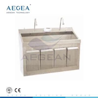 China AG-WAS008 for 2 person stainless steel hospital wash basins for sale