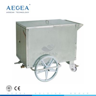 China AG-SS035A CE ISO stainless steel hospital mobile food cart meal trolley for sale