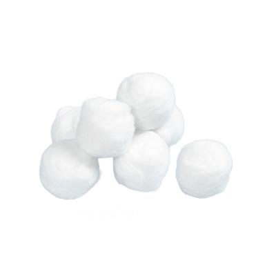 China High quality sterile pure white disposable medical cotton ball medical degreasing cotton ball for sale