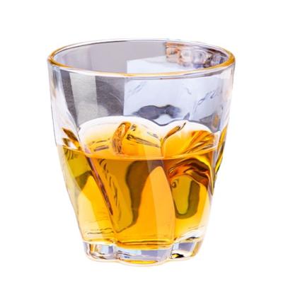 China Hot Selling Custom Wholesale High Quality Fragile Beer Glass Tumblers Cups Transparent Glass Mug 435Ml for sale