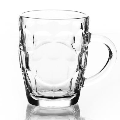 China New CLASSIC Design Tableware Glassware Glass Beer Mug Juice Mug Beer For Hotel Restaurant Home Use for sale