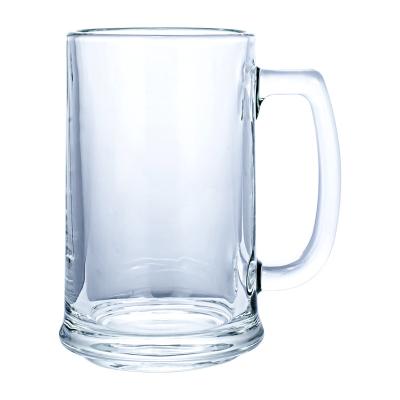 China CLASSIC High Quality Large Size Beer Drinking Glass Mugs For Restaurant Home Hotel Using Glassware Tea Blown Action for sale