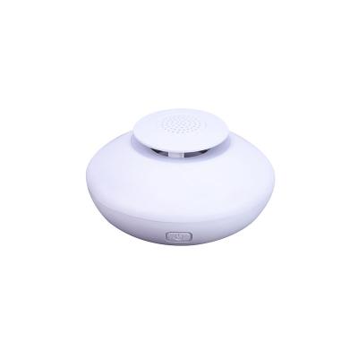 China Portable Electric Rechargeable Rotating Water Jet Lighting Cool Mist Fan with Light Humidifier Aromatherapy Diffuser for sale