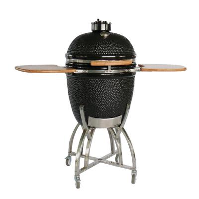 China Easily Assembled Porcelain Manufacturing Outdoor Stylish Barbacoa Charcoal Stove Cooking Pizza Oven for sale