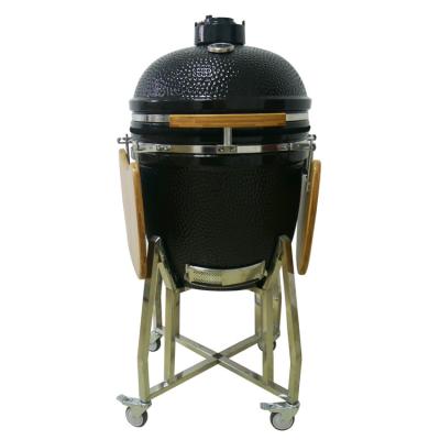 China Wholesale easily assembled outdoor 21 inch charcoal oven design kamado smokeless grill top quality for sale