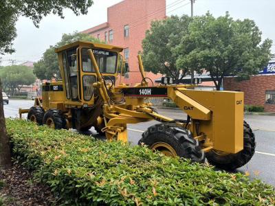 Cina Originale Giappone 140H Caterpillar Motor Grader di seconda mano in vendita