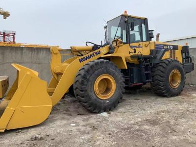 China Repaint Color Used Wheel Loader Komatsu WA470-6 Second Hand Loader for sale