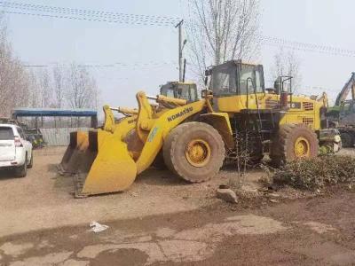 China Used Komatsu WA500 6 Wheel Loader WA600-6 Fuel Efficiency For Construction for sale