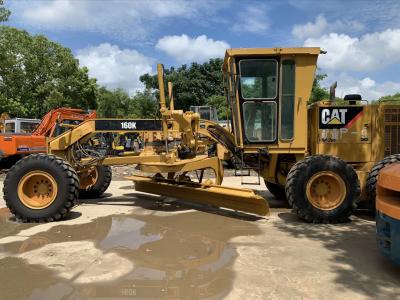 China CAT 160K Used Motor Grader High Efficiency Used Caterpillar Motor Grader for sale