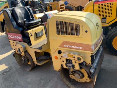 China Used CC300G Dynapac Double Drum Roller Good Condition Stable Operation for sale