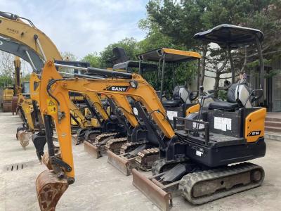 China Used SANY SY16C Mini Excavator Smooth Operation For Working In Garden for sale