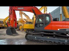 Repaint Color Used Doosan DX340LC-9C Crawler Excavator In Excellent Condition