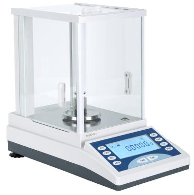 China Stainless Steel+Alumimun fa 0.1mg 0.0001g Digital Laboratory Precision Electronic Balance Analytical Scale for sale