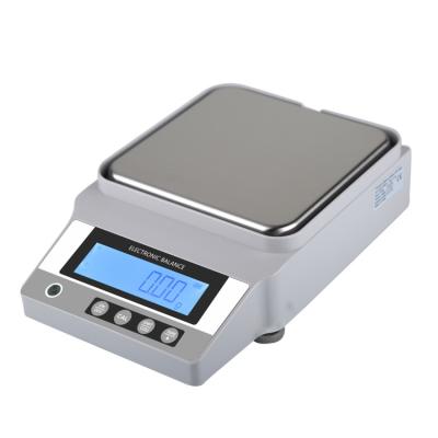 China Stainless Steel+aluminum Precision Digital Balance Lab Balance 0.01g 2000g Sensitive Top Loading Lab Balance for sale