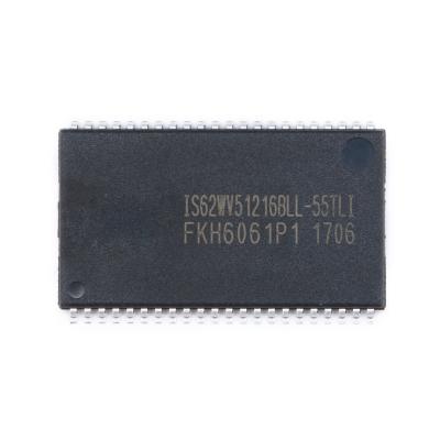 China Original IS62WV51216BLL-55TLI IS62WV51216BLL TSSOP-44 RAM storage IC chip. IS62WV51216BLL-55TLI for sale