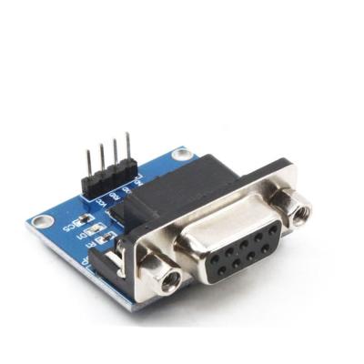 China RS232 to TTL TTL module serial brush board MAX3232 chip female serial line to send Dupont serial module for sale