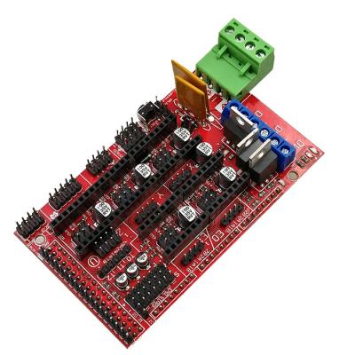 China Ramps 1.6 Expansion Control Board with Heatsink Upgraded Ramps 1.4/1.5 for Arduino 3D Printer Board 12*8*2cm for sale