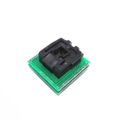 China IC Test Burn Write Adapter PLCC44 To Clamshell DIP40 Seat CNV- plcc-mpu51 Cnv-plcc-mpu51 for sale