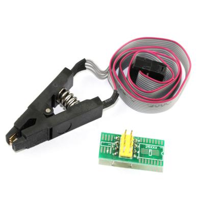 China current update version SOIC8 SOP8 test clip for EEPROM adapters 93CXX/25CXX/24CXX programming+2 update version SOIC8 SOP8 in-circuit test clip for EEPROM for sale