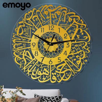 China Antique Muslim digital azan islamic digital azan wall clock world prayer mosque clock holy muslim style gifts for sale