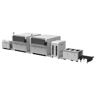 China Rotary Shops Book Printing Machine Multi Color Double Sided Inkjet Digital Printers For Paper for sale