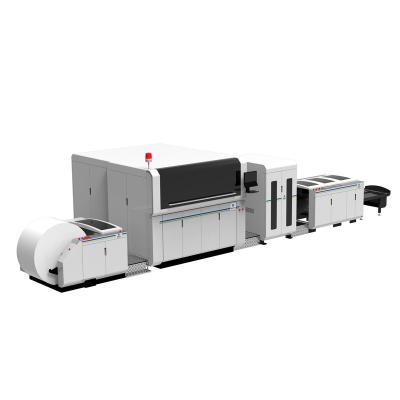 China Printing Shops Copy Paper Inkjet Printing Machine Carbonless Single Pass Digital Printer for sale