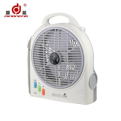 China Plastic Summer Hot Selling Emergency Led Rechargeable Lantern Wall Fan With Air Cooler for sale