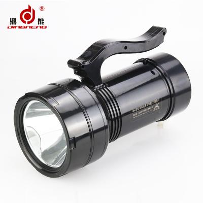 China Portable ABS+Glass High Power Led Rechargeable Spotlight for sale