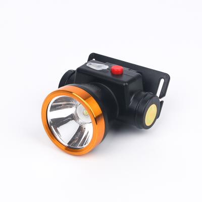 China Zoomable Size Luxury Ultra Bright Lumen LED Flashlight Headlight 18650 Battery Front Light for sale