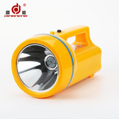 China ABS DINGNENG 1500M Long Range 15W Portable Rechargeable Powerful LED Spotlight for sale