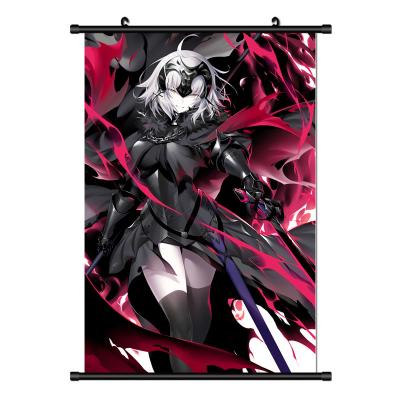 China CREATIVE Fate Grand Order FGO Japanese Anime Poster Scroll Waterproof Painting Wall Hanging Art Poster for sale