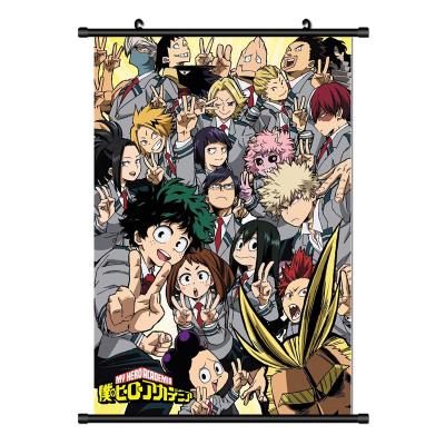 China CREATIVE Japanese Anime Jujutsu Kaisen Poster Scroll Waterproof Painting Wall Hanging Art Poster for sale