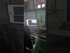 Eddy current semi-automatic inspection of shaft parts