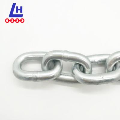 China 4mm~26mm NACM90 Galvanized Proof G30 Coil Rigging Standard Welded Chain Chain NACM90 for sale