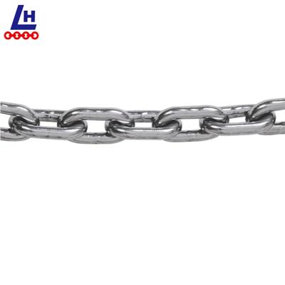 China G30 NACM90 Standard Welded Proof Coil Chain 4mm~26mm Stainless Steel Rigging Chains for sale