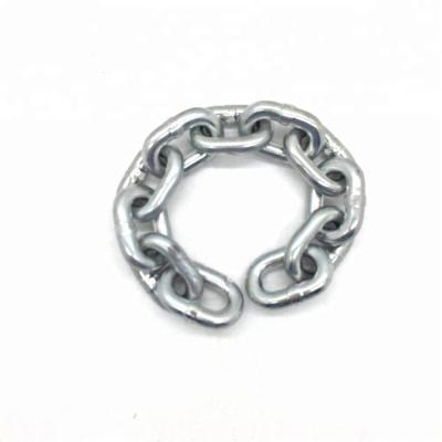 China Drag Din 766 Standard Chain Link Chain G30 Zinc Galvanized Chain for sale