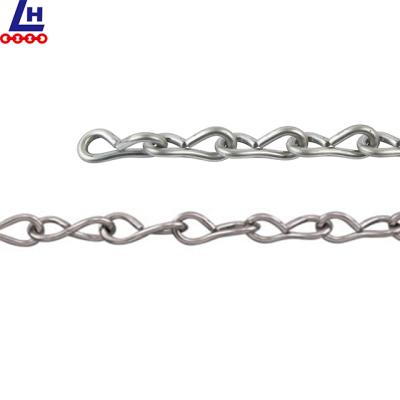 China Decorative Galvanized Carbon Steel Handbag Chain Decorative Chain Jack Chain for sale