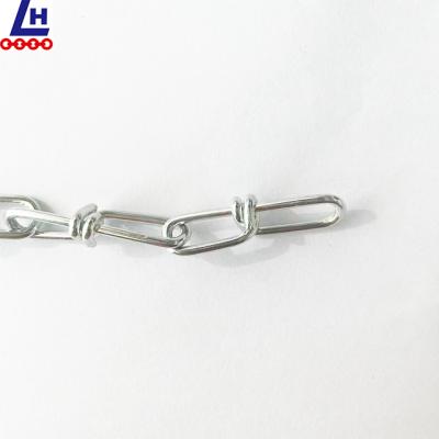 China Factory Supply DIN5686 1.6mm Lifting Chain Galvanized One Piece Germany Standard High QualityKnotted Chain for sale