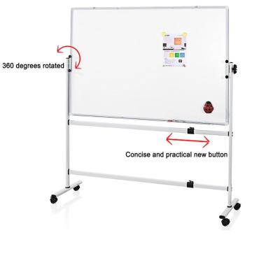 China Quick Height Adjustable Mobile Whiteboard Stand for sale