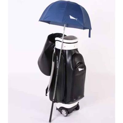 China 2022 Hot Sale Manual Spike Open And Close Double Layer Golf Bag Umbrella for sale