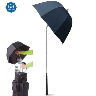 China New Minimalist Custom Logo Flexible Club Bag Small Long Umbrella For Golf Bag for sale