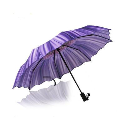 China Nz NEW PLEMO Minimalist Raindrop Automatic Folding Travel Umbrella Umbrella Windproof for sale