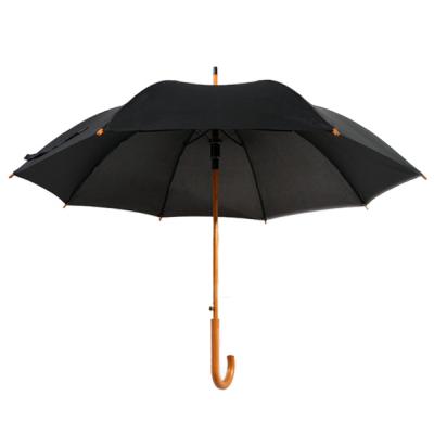 China 27Inch X Traditional High Quality Auto Open Golf Umbrella 8K Straight Umbrella With Logo Printing for sale